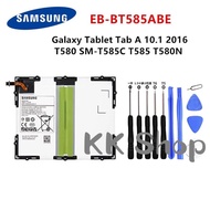 แบตเตอรี่ Samsung Galaxy Tab A 10.1 2016 T580 SM-T585C T585 T580N EB-BT585ABE+ เครื่องมือ 7300mAh.