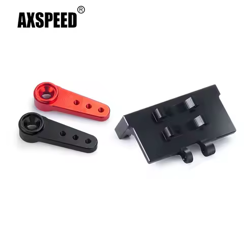 AXSPEED Aluminum Alloy Servo Mount for Axial SCX24 1/24 RC ROCK Crawler Car Truck Model Upgrade Part