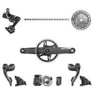 SRAM FORCE XPLR AXS Groupset | 1x13-speed | E1 10-46T Powermeter