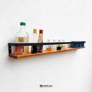 1M Wall Shelf Spice Book Minimalist Simple Multipurpose Storage Multipurpose Shelf