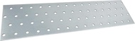AERZETIX - C58306 - Set of 4 plates mounting perforated 80x300x2mm with 60 holes - made of galvanise