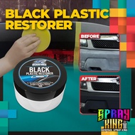Shark Wax Black Plastic Restorer 100g US Technology Magic Paint Black Ultimate Black for Plastic Bac