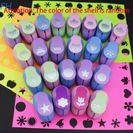 FENGHA Flower Furador, Random Color 7*6*4cm DIY Paper Cut Puncher, Punches Maker Labor Saving Large 