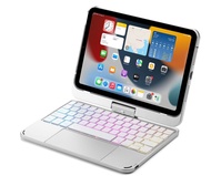 [อัพเดทใหม่] Touch MD iPad Mini 2021 6เคสคีย์บอร์ด8.3นิ้ว360หมุนIpad 10th 2022 10.9นิ้วIpad 7th 8th 9th 10.2นิ้วทัชแพด7สีสำหรับ iPad Mini 6th รุ่นฝาครอบป้องกันพับบาง Ipad Pro 11คีย์บอร์ดพร้อม