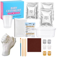Kids Casting Kit Handprint Footprint Keepsake Mold Plaster Craft Kids Hand and Foot Casting Kit for 