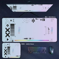 Internet Cafe Gaming Game CS Computer Desk Mat Mouse Mat Notebook Keyboard Mat Desk Mat Oversized Of
