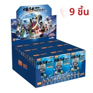 ตัวต่อนารูโตะ1/9ชิ้นตัวต่อของเล่นนารูโตะ Hatake Kakashi Jiraiya Tsunade Hyūga Hinata ตุ๊กตาขยับแขนขา
