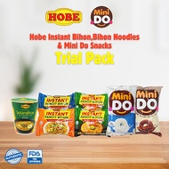 Hobe Instant Bihon, Sotanghon & Mini Do Snacks Trial Pack