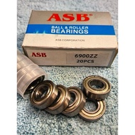 (10PC CONTENTS) ORIGINAL 6900 ZZ ASB Bearing