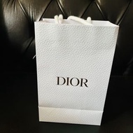 Dior迪奧小紙袋 手提袋 購物袋 禮品袋 收納袋 包裝袋 口紅 香水 化妝品 飾品 首飾 項鍊 手鍊 皮夾可裝