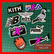 < HKS00098 >   New balance nb kith puma fila boy London onitsuka tiger  Descendant 潮牌貼紙 Sticker Stic