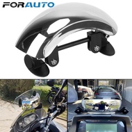 180 Degree Motorcycle Windscreen Auxiliary Blind Spot Mirror Wide Angle Safety Rearview Mirror Motorcycle Accessories