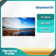 Skyworth 75" Premium 4K UHD Smart Android LED TV 75G6B