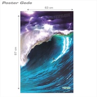 [COD] FEARLESS SURFER Big Poster #R70B - size 62 x 97 cm