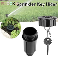 ROOOKU Sprinkler Key Hider, Simulated Sprinkler Impact Resistant Key Cash Box, Creative ABS Waterpro