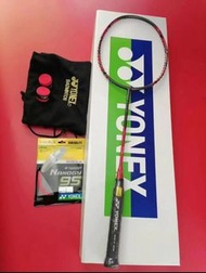 YONEX尤尼克斯弓箭11pro黑紅全碳素纖高鋼全碳素4U超輕纖維進攻型|||羽毛球拍單拍