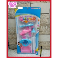 GIRL'S TOY CLEANER FUNNY PLAY SET CLEAN BROOM TOY/