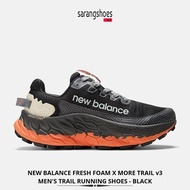 New Balance Fresh Foam x More Trail v3 Blackwhite Trail Running Shoes - Black