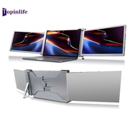 [Topinlife] S17 15inch Portable Monitor Laptop Extended Screen Dual Extender Screen FHD 1080P IPS Folding Dual Monitor Extender Portable Monitor For Laptops PCs Mobile Phones For 15‑17 inch Laptops