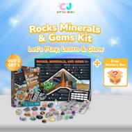 Educational Toys for Children About Natural Geology and Exploration (Minerals Rocks & Gems Kit) Buy 