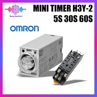 MINI Timer Omron H3Y-2 / H3Y2 Delay Timer Relay 5S 30S 60S