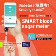 [KKM LULUS] Gmate Smartphone Glucose Meter for Android and iOS (Expiry: 31 July 2025) [READY STOCK]