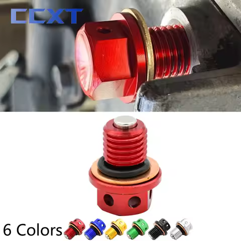 CNC M12x1.5 Oil Drain Plug Bolt For Honda XR CRF 50R 50F 70R 70F 100R 100F CR CRM 85R 125R 250R 250L