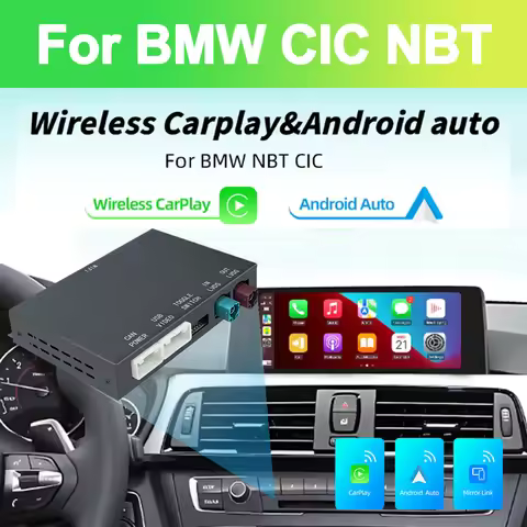 Wireless CarPlay Android For BMW NBT CIC System BMW NBT CIC System 1 2 3 4 5 6 7 Series X1 X3 X4 X5 