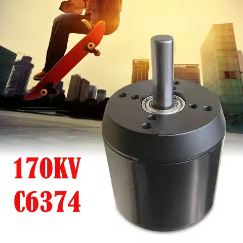 170KV Efficience Brushless Motor For Electric Skateboard Longboard C6374