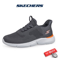 Sketchers สเก็ตเชอร์ส รองเท้าผู้ชาย Mens GO Walk Flex Quota Sneakers - 216481-GYOR Memory Foam Machi