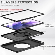 Rotating Hand For Samsung Galaxy Tab S7 FE Case Tablet Cover S7F