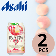 贅沢白桃果汁酒 350ml x 2 酒精度4%