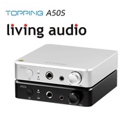 TOPPING A50S Headphone Amplifier Pre Amp application 6.35mm 4.4mm Balance Output NFCA 3500mW*2 Match