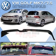 VOLKSWAGEN GOLF MK7 MK7.5 R RLINE GTI TSI OETTINGER SPOILER REAR TRUNK SPOILER VW GOLF 7 GOLF 7.5 SP