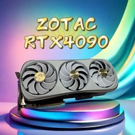 ZOTAC RTX 4090 24GB 🔥白色超新淨🔥30日保養🔥實體店交收 跑3D MARK 壓力測試 性能比5080強大🔥需要其他型號請查詢 🔥歡迎Trade in 各類 電腦 顯卡 詳請PM #