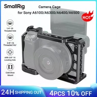 SmallRig A6400 Cage for Sony A6300 A6400 A6500 Form-Fitted DSLR Camera Cage With 1/4' And 3/8' Threa