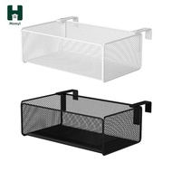 Homyl Balcony Plant Shelf Hanging Storage Basket 10.5x6x3.5inch Space Saving Bunk Bed
