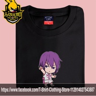 KUROKO NO BASUKE ATSUSHI MURASAKIBARA CHIBI ANIME PRINT T-SHIRT