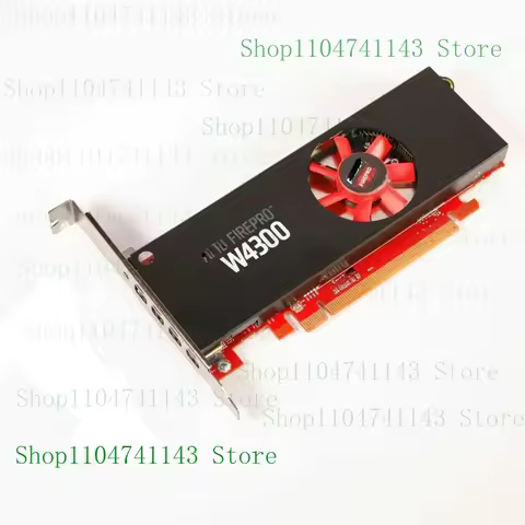 1pcs-AMD FirePro W4300 4G Professional Graphics Card 4GB