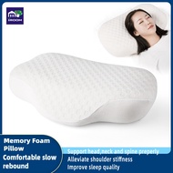 Memory Foam Bed Orthopedic Pillow Neck Protection Slow Rebound Memory Pillow Butterfly Shaped Health Cervical Neck