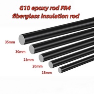 Imported G10 epoxy rod FR4 fiberglass insulation rod (made of black epoxy resin material)
