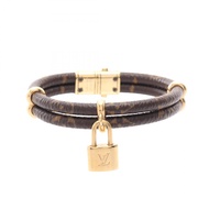 【二手】LOUIS VUITTONKeep It Twice Monogram 手鍊 M8109F GP（鍍金）女士手鍊