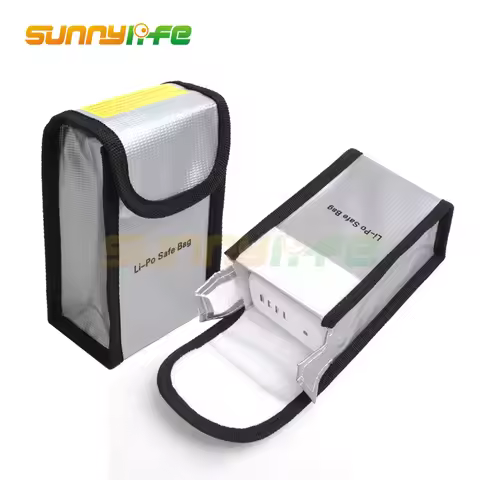 Sunnylife Lipo Battery Safe Bag Pocket Protective Bags for DJI Phantom 4 4 Pro 4 Pro+ Phantom 3 Batt