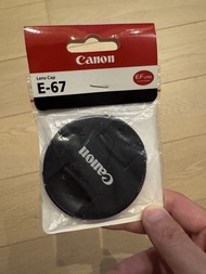 Canon E-67 鏡頭蓋 Lens Cap EF Lens Accessories