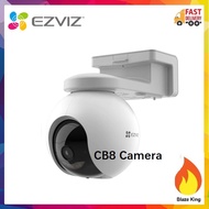 Ezviz CB8 2K 3MP 1296P Rechargeable Battery-Powered Pan & Tilt Wi-Fi Weatherproof Security CCTV Came