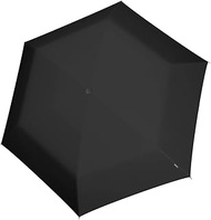 U.200 Ultra Light Duomatic UV Protection Umbrella - Black with HeatShield Coating