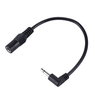 [Ship in 24h] 5.5mm * 2.1/2.5mm to 3.5mm(1/8″) Positive Tip Power Supply Converter Cable for Guitar 