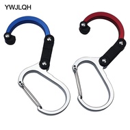 [YWJLQH] Portable Carabiner Clips Hooks Hanger (18 Kg) for Purse / Gym Bag on Tables