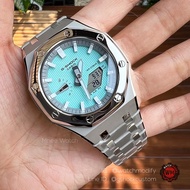 G-Shock Casioak AP Grey &amp; Blue Dial Twotone Steel Special Edition