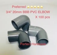 BBB 3/4" / 20MM PVC ELBOW